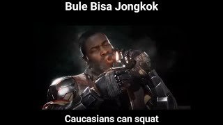 Jax briggs smoking cigar meme Bule bisa jongkok (caucasians can squat )