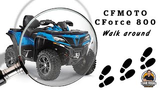 CFMOTO CForce 800 xc walk around