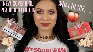 NEW COVERGIRL PEACH COLLECTION REVIEW  | TANIAXO