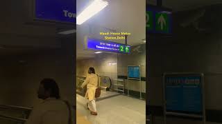 Mandi House Metro Station,Delhi #metro #delhimetro #shorts #youtubeshorts