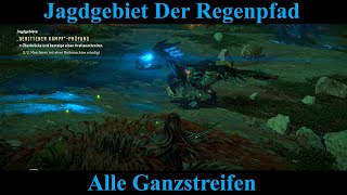 HORIZON FORBIDDEN WEST ★ Jagdgebiet: Der Regenpfad / Alle Ganzstreifen