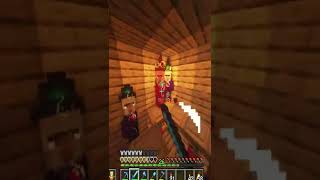 Minecraft My 3 Villager Turn Into Witch 😱 #shorts