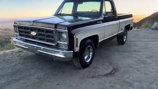 1977 Chevy C10 shortbed WALKAROUND