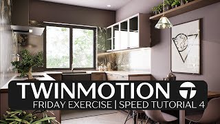 Twinmotion Friday Exercise | Interior Render Tutorial