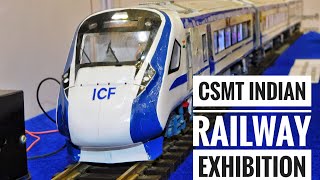 🚂Indian Railways Exhibition at CSMT 2019 :- A Glimpse Through Inside🚂 ...(Photos+Video)