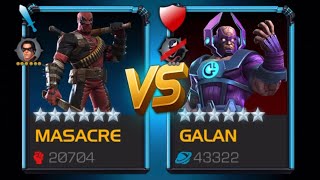 Masacre fun in unstoppable meta Mcoc