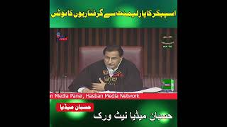 Speaker Ayaz Sadiq on Action PTI | Bajaur News