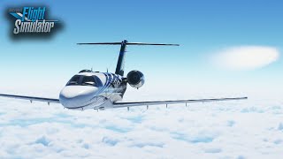 Private Jet with PilotEdge Online ATC - Working Title CJ4 IFR to Taos (SKX) in Microsoft Flight Sim