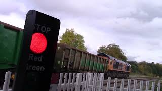 66758 On the 6Z87 Long Marston to Willesden Eurotermiinal GBRF 20 October 2022