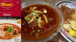 Mutton Nihari Recipe|Instant Nihari Recipe with Shan Masala|