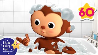 Bath Song | Nursery Rhymes and Kids Songs | Little Baby Bum | Animal for Kids