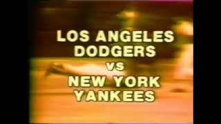 1978-10-14 World Series Game 4, NBC Intro - Dodgers at Yankees