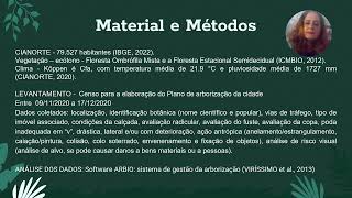 LEVANTAMENTO QUALI QUANTITATIVO DA ARBORIZACAO URBANA DO MUNICIPIO DE CIANORTE