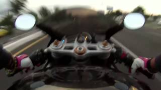 Triumph Daytona 675, Speed Test, 116 mp/h #GoPro