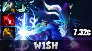 W1SH Leshrac MID LANE | Dota 2 Pro Gameplay