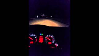 Night drive in 2004 Audi A4 B6 Quattro