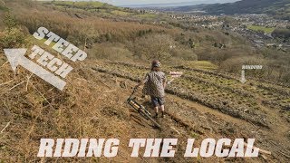 Riding the Local #SteepTech // Welcome Back Sun! // DOWNHILL MTB