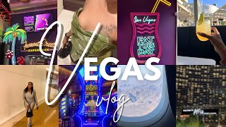 IT'S..VEGAS 🎲| ARIA HOTEL, EARLY BIRTHDAY GETAWAY, MASTRO'S, FREDMONT ST. & MORE!