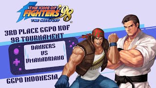 GGPO indonesia kof 98 tournament, vmanadriano (firman) vs dankers