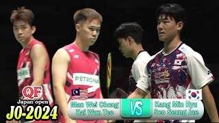 Kang Min Hyu/Seo Seung Jae vs Man Wei Chong/Kai Wun Tee || QF Japan Open 2024