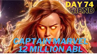 Capt Marvel ABL. Day 74 Friend. (Marvel Future Fight)