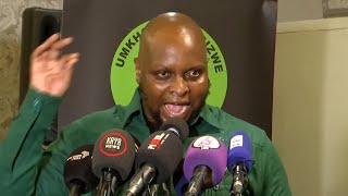 uMkhonto weSizwe Floyd Shivambu Addresses Media On Party Structures And Development