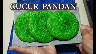 KUE CUCUR PANDAN EMPUK BERSERAT.