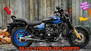 BAJAJ AVENGER 220 MODIFIED 🔥 TOP MODIFIED 🔥 AVENGER 220 MODIFIED 😲 MOTO VARIETY