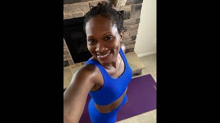 Relax and Unwind with Me | Full Body Pilates Workout🧘🏽‍♀️ | Fat Burner🔥| Day 22 | 30 Day Challenge💪🏽