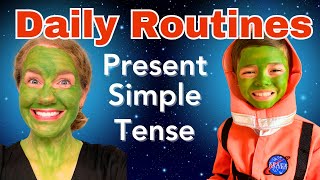 How to Talk about Daily Routines in English | Present Simple Grammar