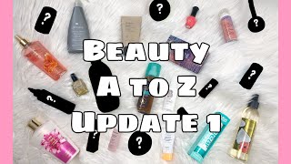 Beauty A to Z Update 1 | Pantastic Ladies COLLAB | Project Pan 2021 | Makeup I want to use up |