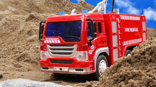 RC Mixer Truck 1:14 Huina 1574 Super Garbage Truck Clean Garbage | Enjo Mini Farm