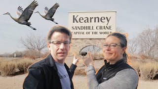 Witnessing the Magic of the Sandhill Crane Migration in Kearney, Nebraska 😍🦆👀