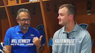 UWF Head Coach Kaleb Nobles Pregame Interview vs. North Greenville