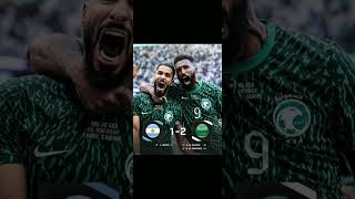 🇦🇷السعودية 1/2 الارجنتين 🇸🇦 الف مبروووك للأخضر ابدااع💪🔥💚💚