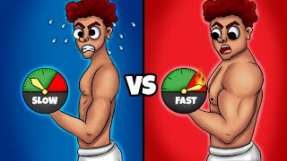 Slow VS Fast Reps - Which One Is Better For Muscle Building?