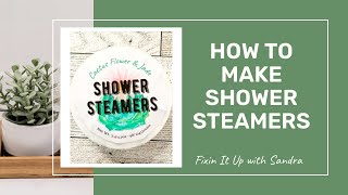 How to make shower bombs/steamers with just 4 ingredients