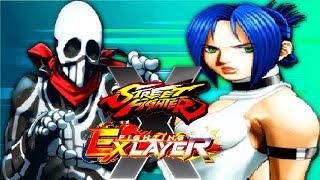 Street Fighter X Fighting EX Layer - Blair Skullomania Hokuto