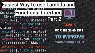 Java 8 | Relation between Functional Interface and Lambda Expression Part 2