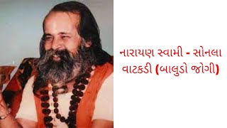 narayan swami sonala vatakdi | નારાયણ સ્વામી - સોનલા વાટકડી (બાલુડો જોગી)