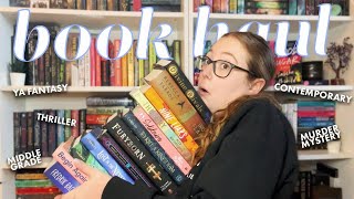 the 20+ books i hauled recently 📚