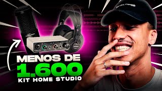 KIT HOME STUDIO DE CUSTO BENEFICIO EM 2024