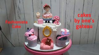 FASHIONISTA CAKE FOR LITTLE GIRL