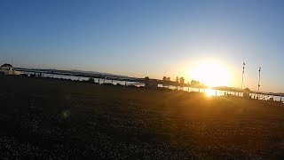 Sunset on the waterfront-- vlog