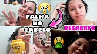 MEU MARIDO  ME ABANDONOU 😥 CUIDANDO DA ALOPECIA |FALHAS CAPILAR |