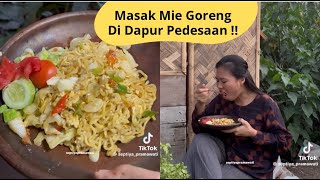 MEMASAK MIE GORENG DIDAPUR PEDESAAN !!