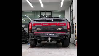 Ford Raptor Tailgate Lettering Cover Board with LED Light