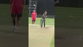 Ajay Jadeja Virat Kohli bowling in Amir Hussain #live cricket