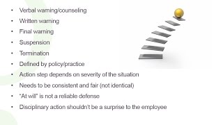 How to Administer Disciplinary Action - CoAdvantage Webinar