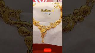 5.50gm gold necklace design #shorts #youtubeshorts #latest#trending #gold #lightweight #fancy#viral